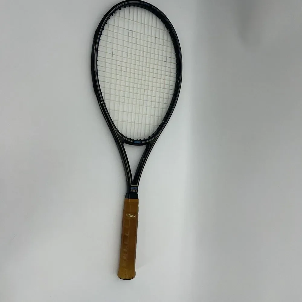 YAMAHA SILVER 90 (CERAMIC SERIES) TENNIS RACQUET (4 1/4) LONG TERM STORAGE‎